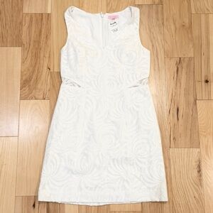 Lilly Pulitzer White Lace Midi Dress